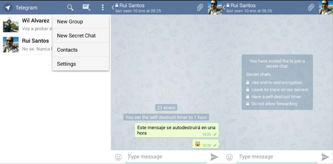 Chats secretos de Telegram: ¿pueden ser hackeados?